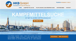 Desktop Screenshot of hkbgmbh.de